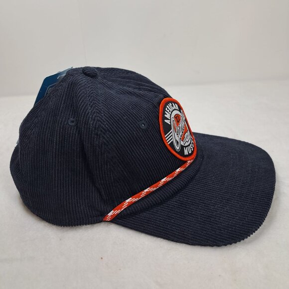 Chevrolet Camaro Z28 Hat American Muscle Circle Patch Navy Rope Corduroy Cap NWT - Picture 2 of 7